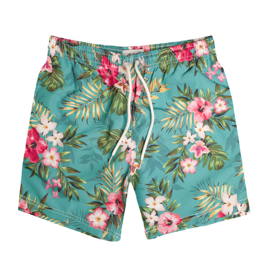 Green Garden Swim Short