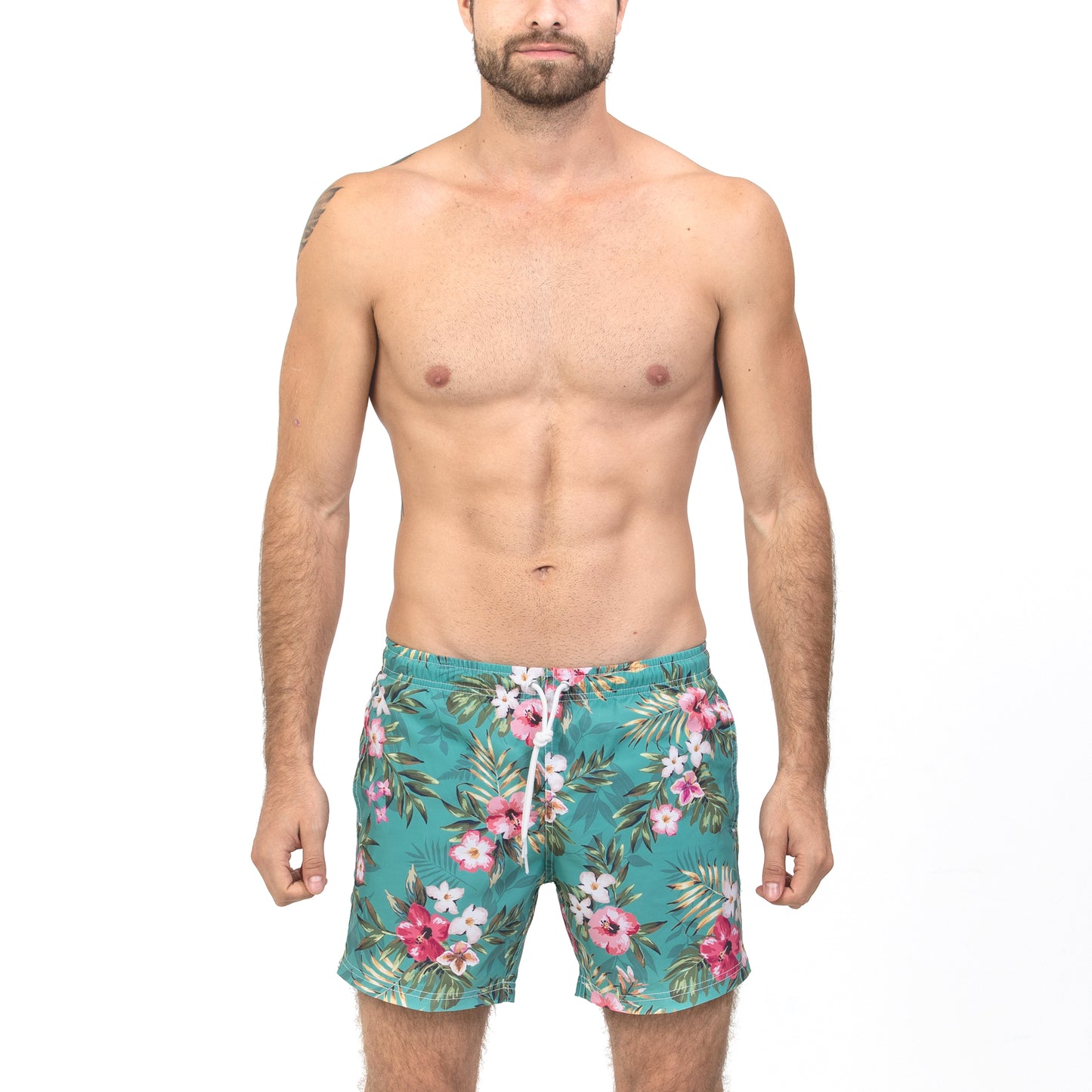 Green Garden Swim Short