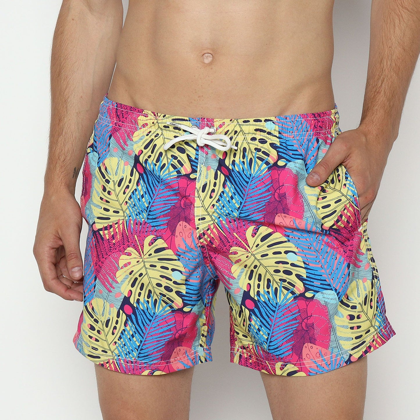Color Jungle Swim Short