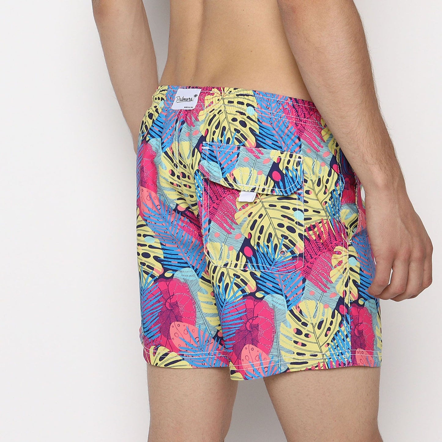 Color Jungle Swim Short