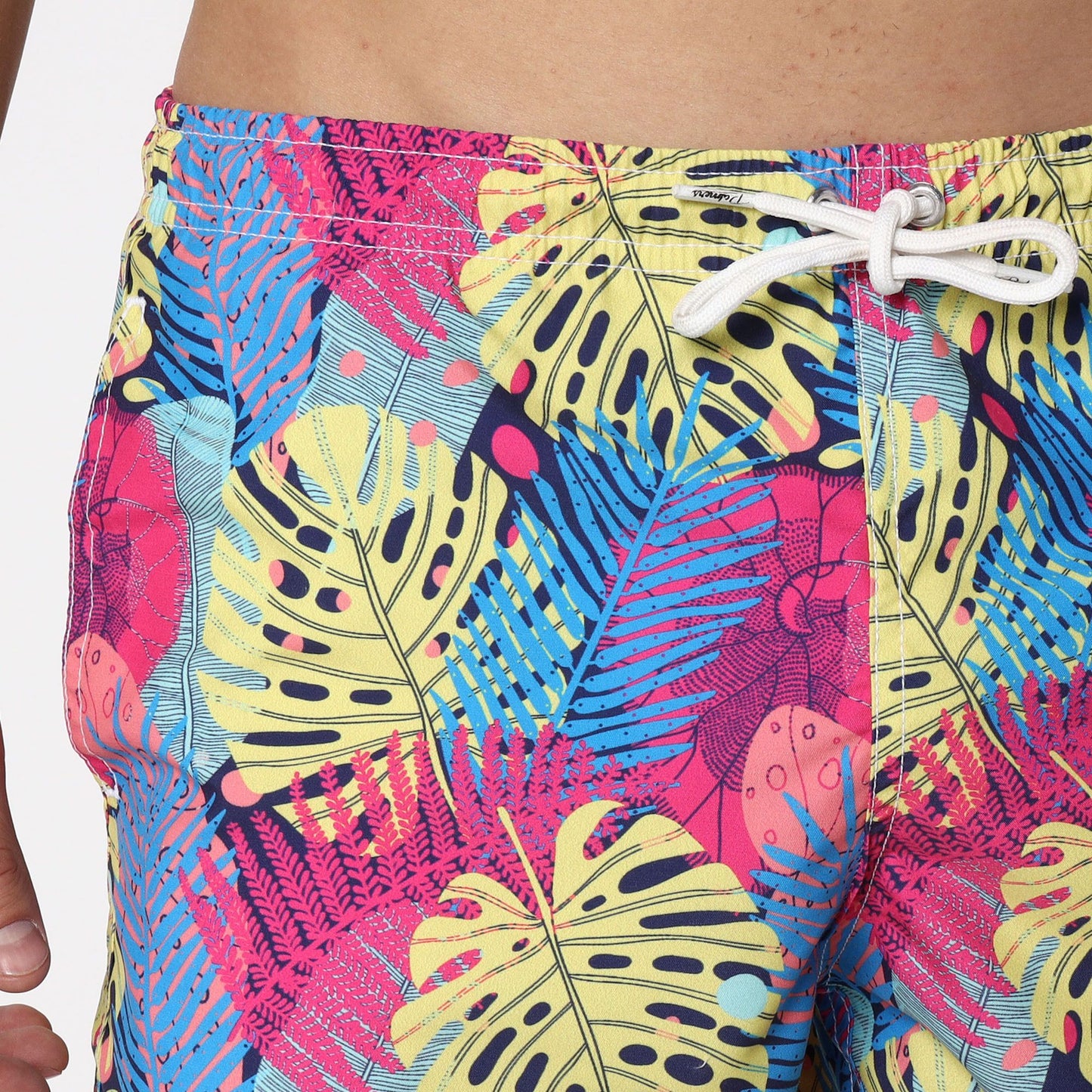 Color Jungle Swim Short