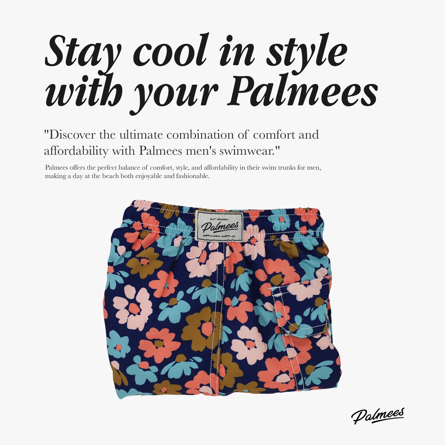 Wild Flower Swim Short