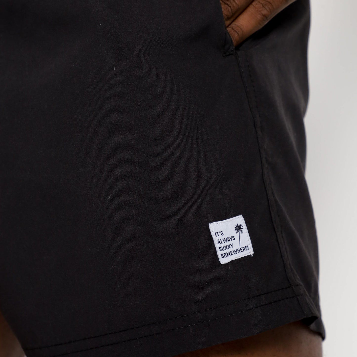 Black Swim Short