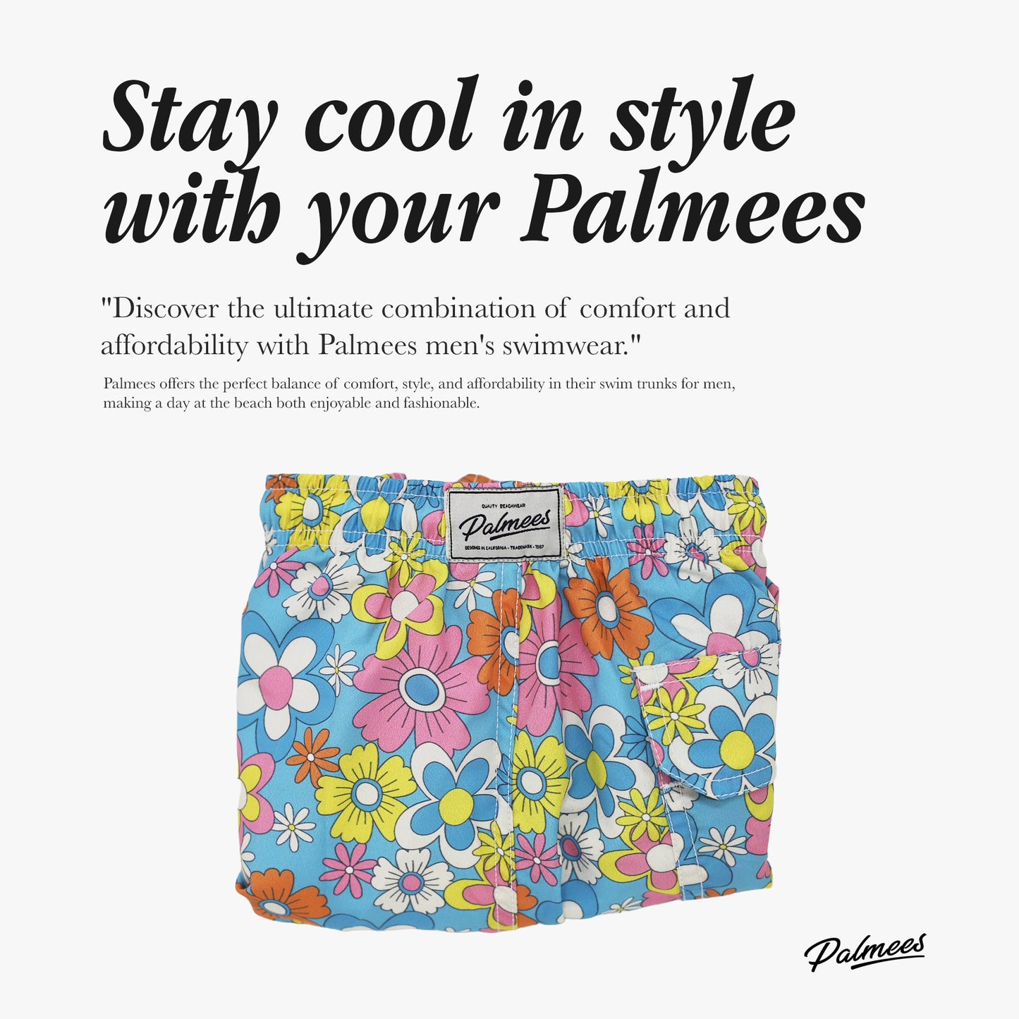 Summer Bloom Swim Short